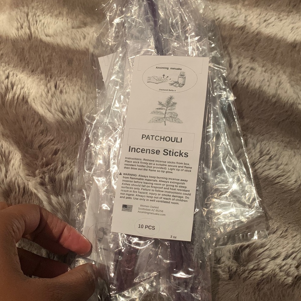 Patchouli incense sticks 10 pcs